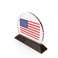 USA Flag Trophy PNG & PSD Images