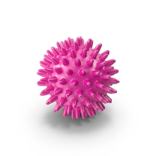 Pink Spiky Massage Ball PNG & PSD Images