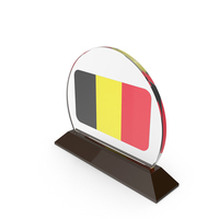 Belgium Flag Trophy PNG & PSD Images