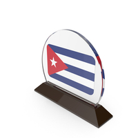 Cuba Flag Trophy PNG & PSD Images