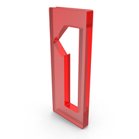 Number 1 Hole Red Plastic PNG & PSD Images