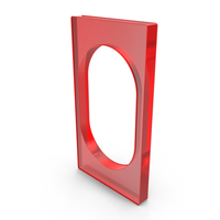 Number 0 Hole Red Plastic PNG & PSD Images