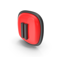 Stop Pause Button Colored Icon PNG & PSD Images