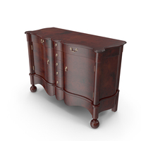 Walnut Cabinet PNG & PSD Images