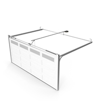 Electric Garage Doors White PNG & PSD Images