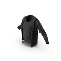 Woman Dirty Jacket PNG & PSD Images