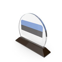 Estonia Flag Trophy PNG & PSD Images