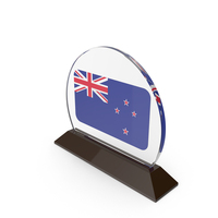 New Zealand Flag Trophy PNG & PSD Images