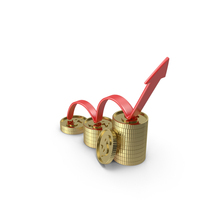 Coins Dollar Grow Income PNG & PSD Images
