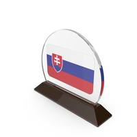Slovakia Flag Trophy PNG & PSD Images