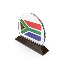 South Africa Flag Trophy PNG & PSD Images