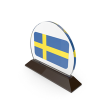 Sweden Flag Trophy PNG & PSD Images