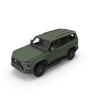 Lexus GX 550 SUV Nori Green Pearl PNG & PSD Images