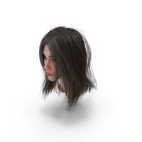 Young Woman Head PNG & PSD Images