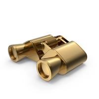 Gold Binoculars PNG & PSD Images