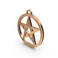 Amulet Star Bronze PNG & PSD Images