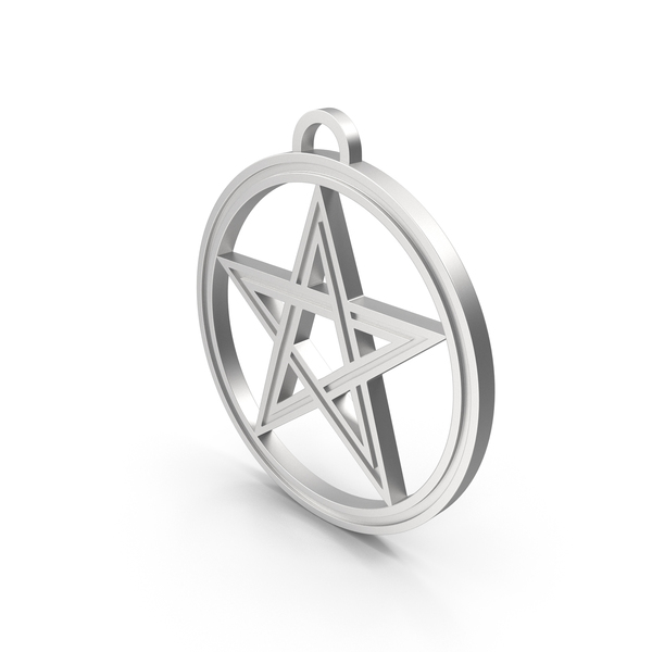 Amulet Star Silver PNG & PSD Images