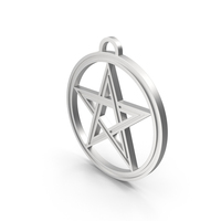 Amulet Star Silver PNG & PSD Images