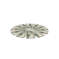 Circular Arranged US 50 Dollars Notes Back Few PNG & PSD Images
