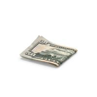Double US 50 Dollars Note Fold Ground PNG & PSD Images