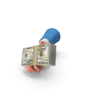 Us 50 Dollars Holding Giving Bill Money PNG & PSD Images
