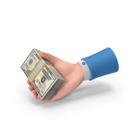US 50 Dollars Holding Right Giving Bill Money PNG & PSD Images