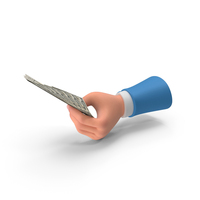 US 50 Dollars Left Hand Holding Giving Bill Money PNG & PSD Images