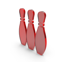 Bowling Pin Icon Glass PNG & PSD Images