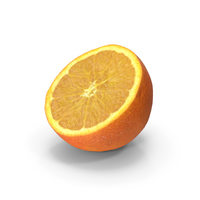 Half Orange PNG & PSD Images