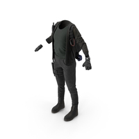 Female Tactical Outfit Dirty PNG & PSD Images
