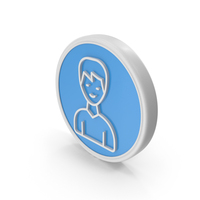 Men Male Gender Blue PNG & PSD Images