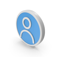 User Web Design Blue Coin PNG & PSD Images