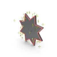 Multi Star Around Star Solid PNG & PSD Images