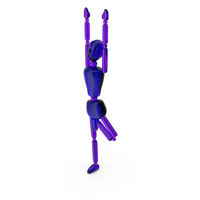 Tree Pose Stickman Crystal PNG & PSD Images