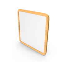 Square Frame White PNG & PSD Images
