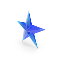 Star Rating Glass Blue PNG & PSD Images