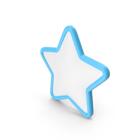 Star Shape Blue PNG & PSD Images