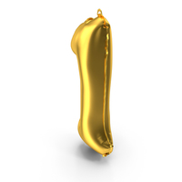 Golden Balloon 1 PNG & PSD Images