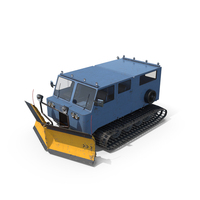 Thiokol Spryte Snowcat And Snowplow PNG & PSD Images