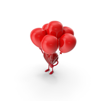 Heart With Red Balls PNG & PSD Images