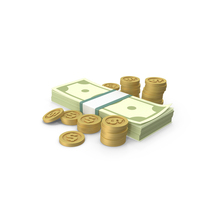 Money With Coins PNG & PSD Images