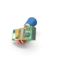 Australian Dollar Holding Giving Bill Money PNG & PSD Images