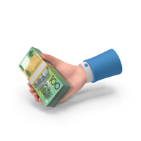 Australian Dollar Holding Giving Bill Money PNG & PSD Images
