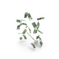 Australian Dollar Notes Few Falling Money PNG & PSD Images