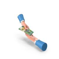 Australian Dollar Taking Help Hand Loan Money PNG & PSD Images