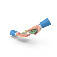 Taking Help Hand Loan Australian Dollar Money PNG & PSD Images