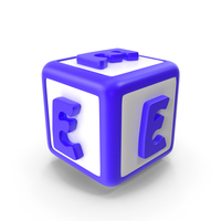 Alphabet E Coloured Icon PNG & PSD Images
