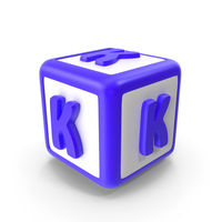 Alphabet K Coloured Icon PNG & PSD Images