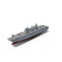 Aircraft Carrier TCG Anadolu L400 PNG & PSD Images