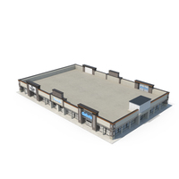 Strip Mall Night PNG & PSD Images